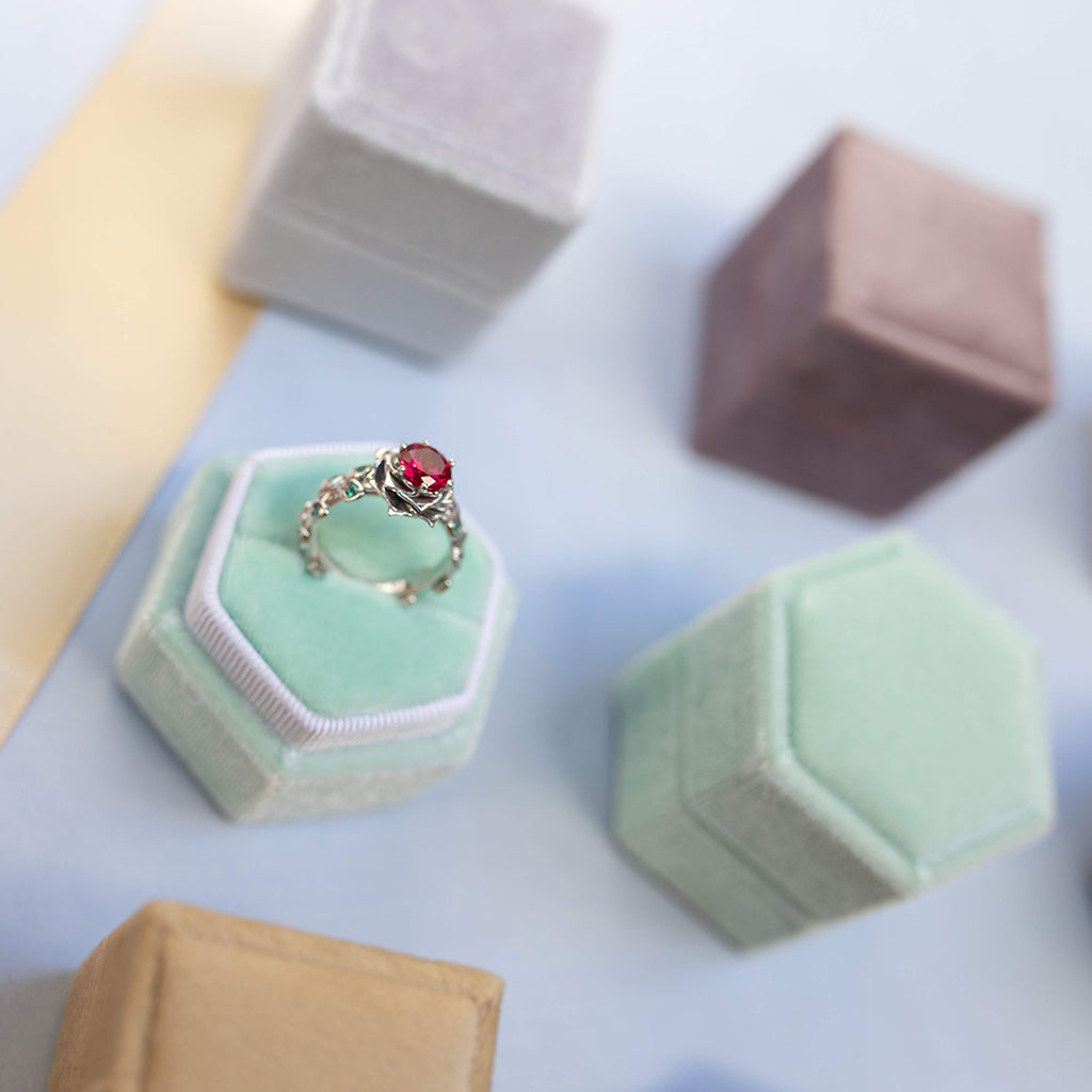 Rose Flower And Leaves - Diana no. 12